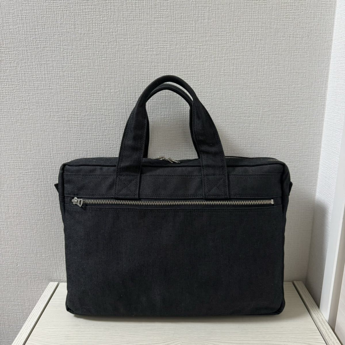 [ large price decline ][ as good as new ]PORTER Porter SMOKY smoky briefcase (S) black black 592-07506 business bag 