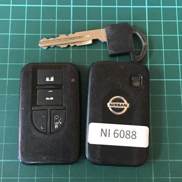 NI6088 Nissan Elgrand подлинный интеллектуальный ключ 4 кнопки раздвижная дверь E51 NE51 Интеллектуальная без ключа