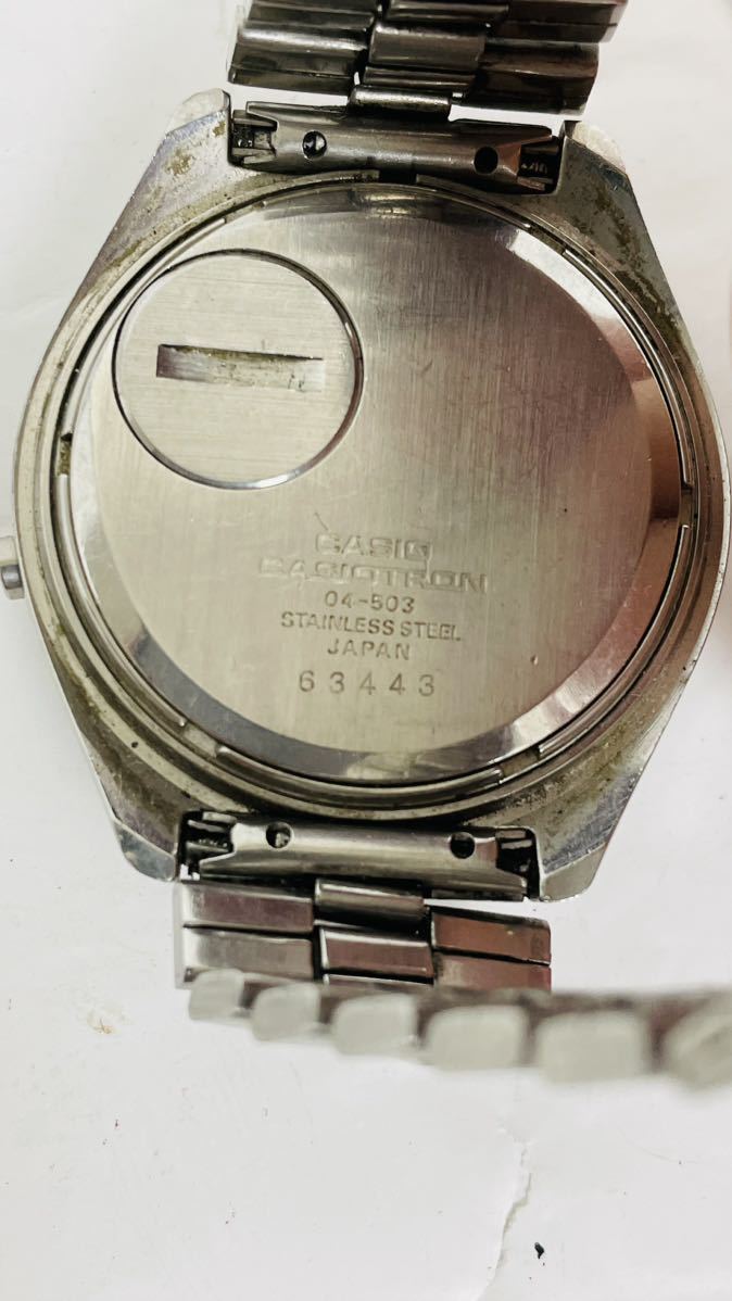 CASIO カシオ CASIOTRON 04-503 デジタル 腕時計 メンズ クォーツ _画像6