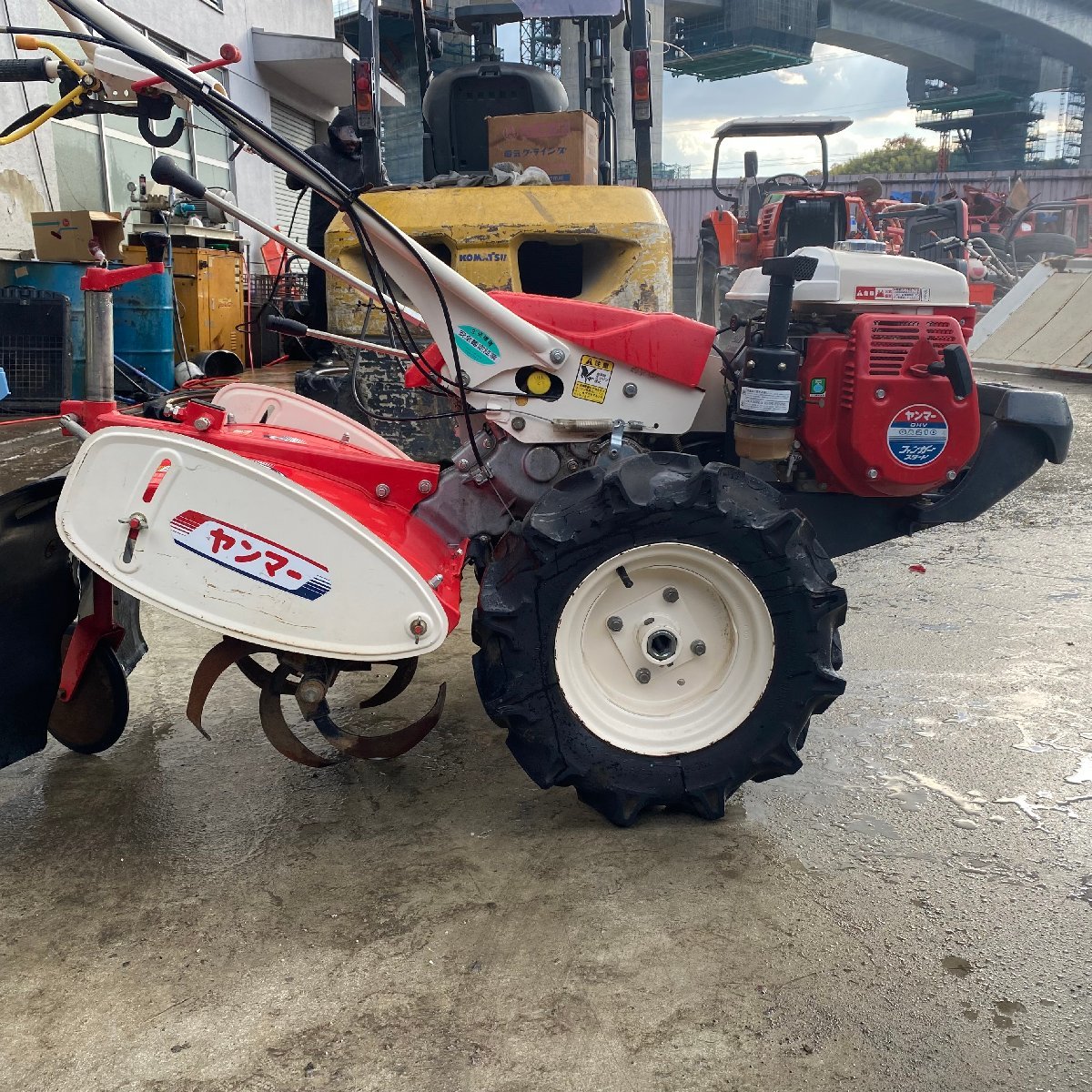 Yahoo!オークション - ヤンマー YANMAR DK8DX L 耕運機 デカポチ Yahoo!オークション - ヤンマー YANMAR DK8DX L 耕運機 デカポチ