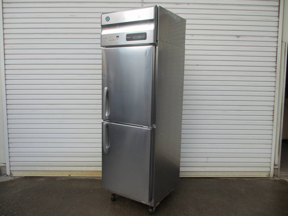 y2143-28 業務用 ホシザキ 2ドア冷凍庫 HF-63LAT 2021年製 100V W630×D650×H1900 店舗用品 中古 厨房