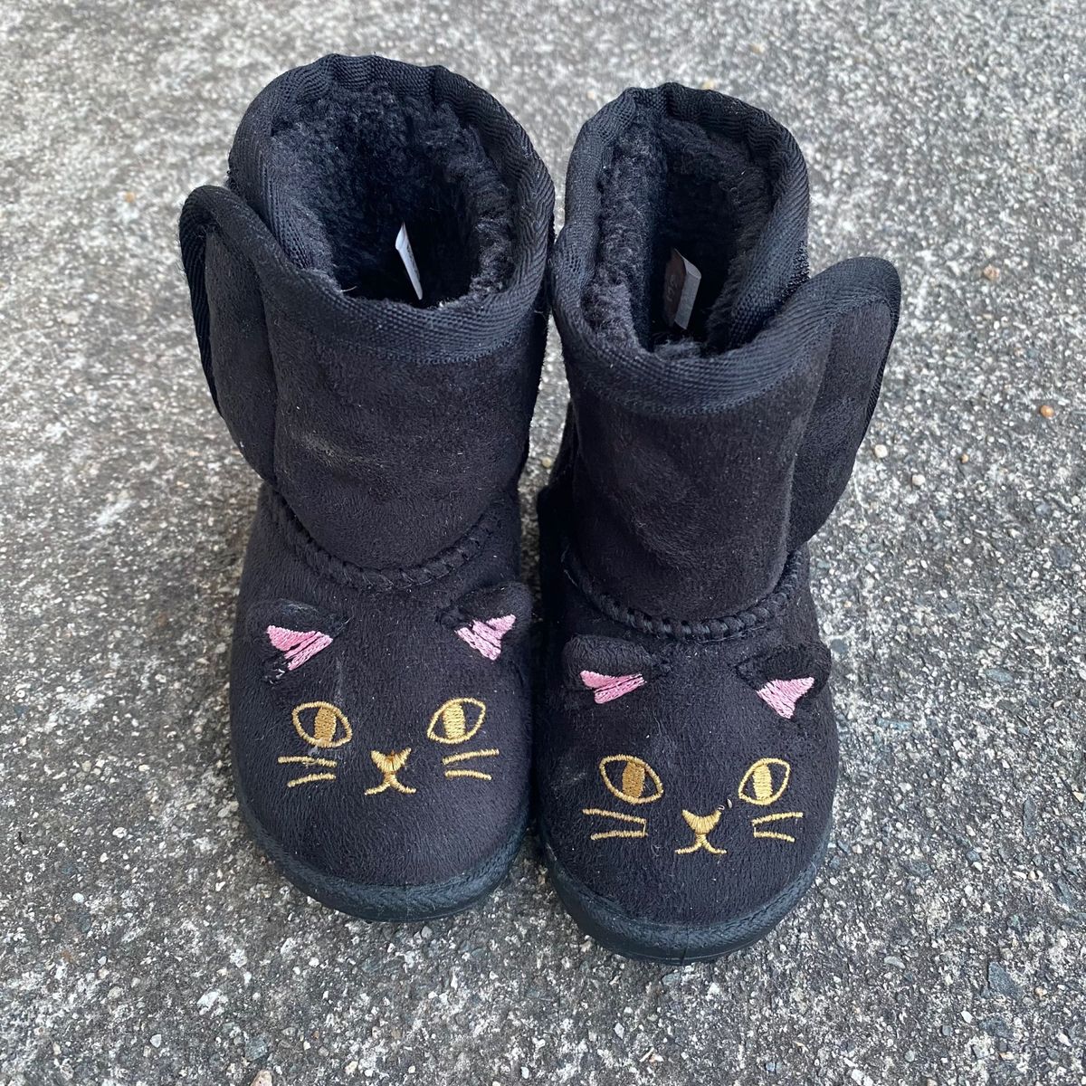 子供靴  ブーツ 猫ブーツ anyfam ムートンブーツ