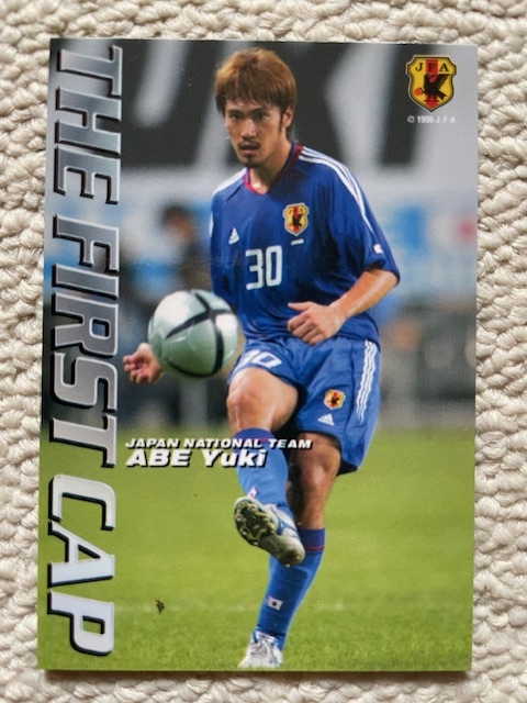 2006 CALBEE カルビー 阿部勇樹 日本代表 サッカー カード トレカ Jリーグチップス _画像1