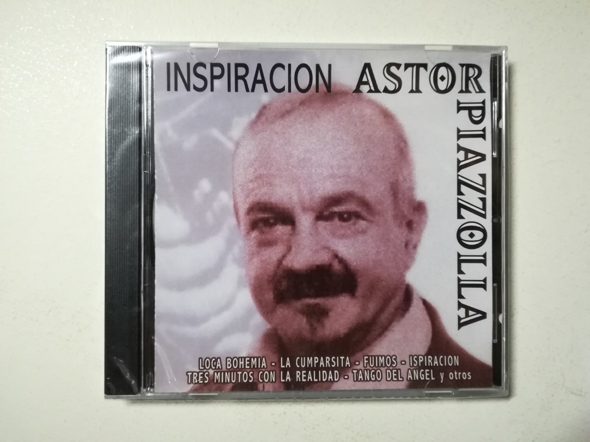 未開封新品【CD】Astor Piazzolla - Inspiracion 1997年(2010年アルゼンチン盤) タンゴ アスター・ピアソラ_画像1