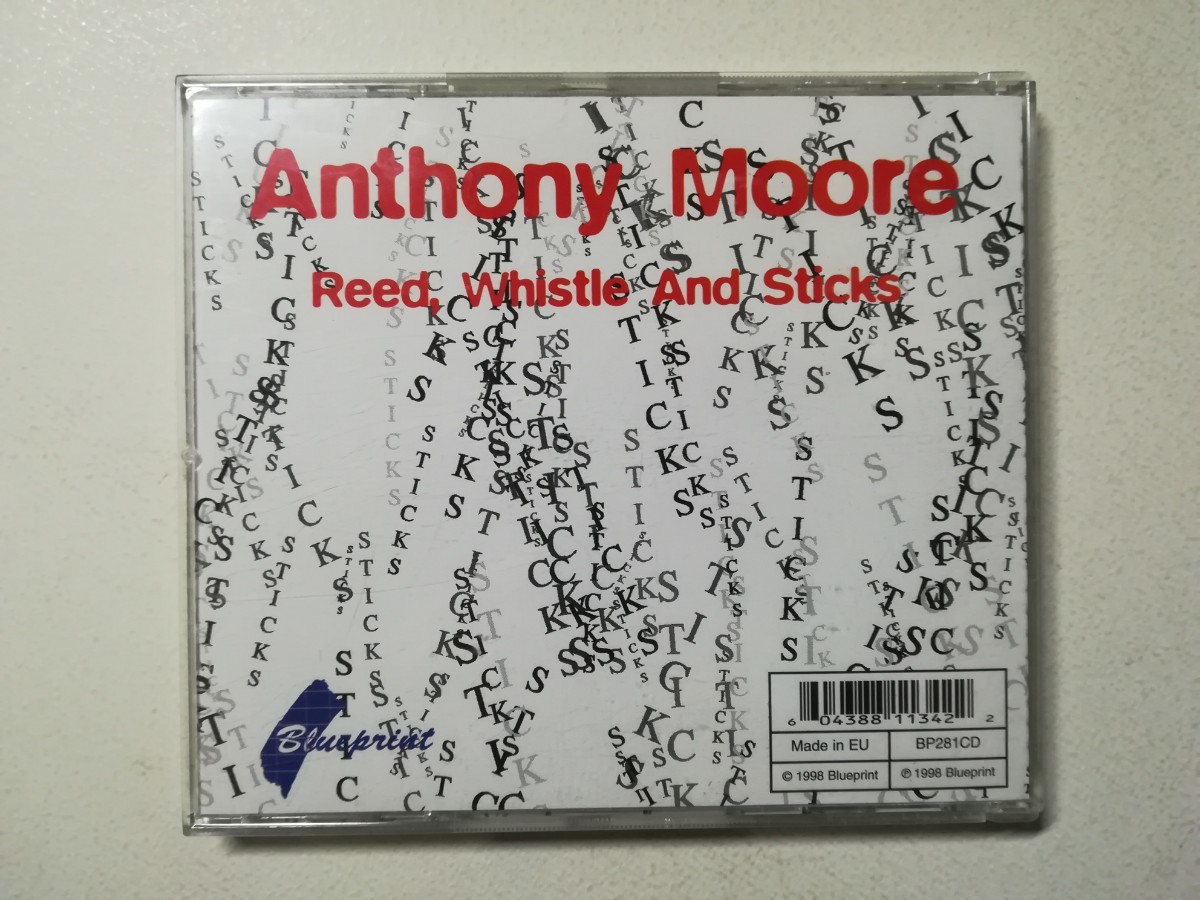 【CD】Anthony Moore - Reed Whistle And Sticks 1972年(1998年UK盤) UKアヴァンギャルド Slapp Happyの画像2