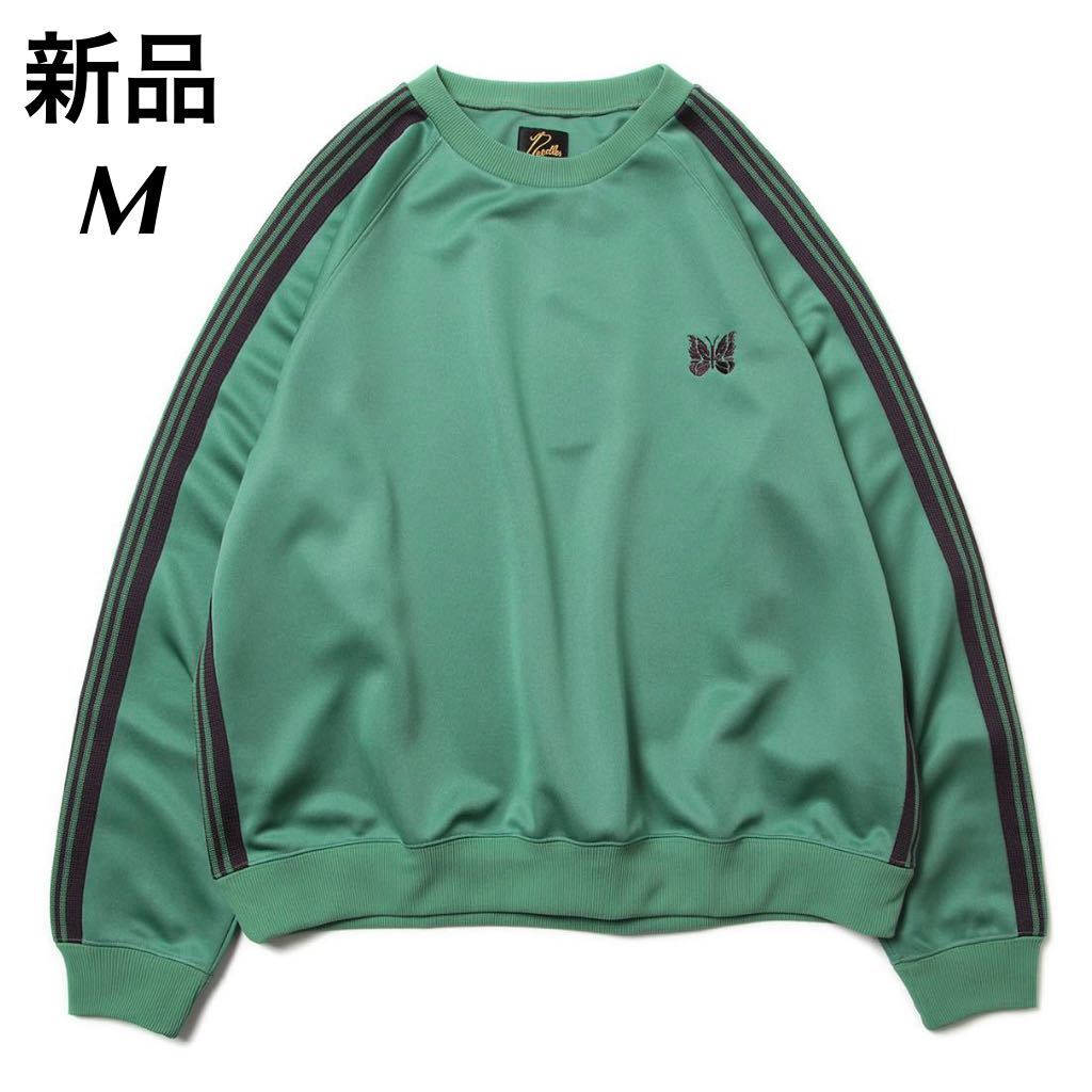 新品 NEEDLES ニードルズ P Smooth Track CrewNeck Shirt 新品 NEEDLES ニードルズ P Smooth Track CrewNeck Shirt