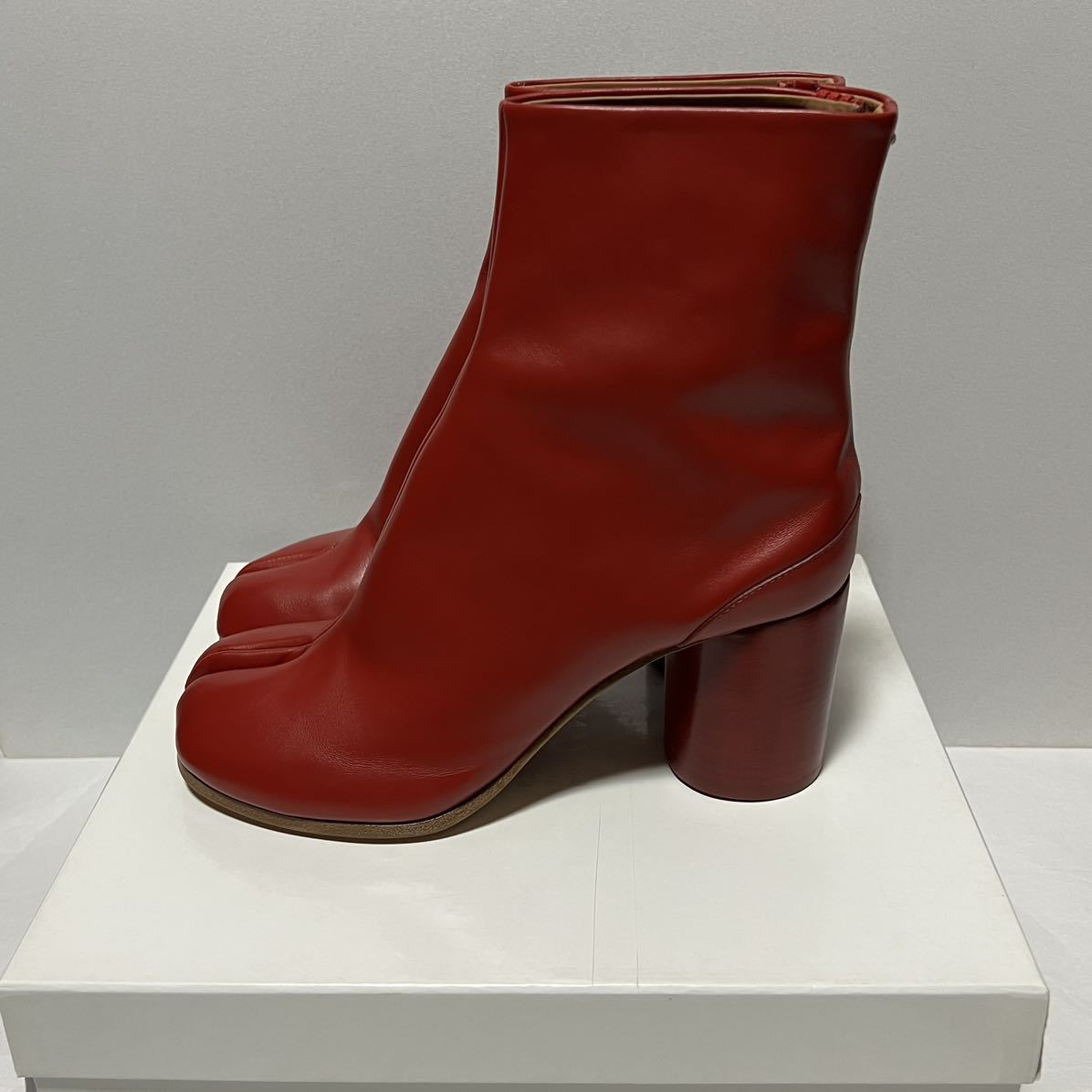 新品 Maison Margiela メゾンマルジェラ Tabi タビ 足袋 レザー 新品 Maison Margiela メゾンマルジェラ Tabi タビ 足袋 レザー