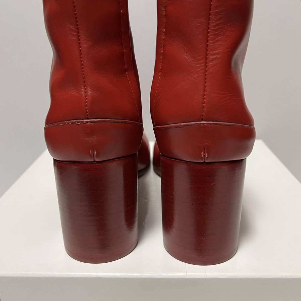 新品 Maison Margiela メゾンマルジェラ Tabi タビ 足袋 レザー 新品 Maison Margiela メゾンマルジェラ Tabi タビ 足袋 レザー