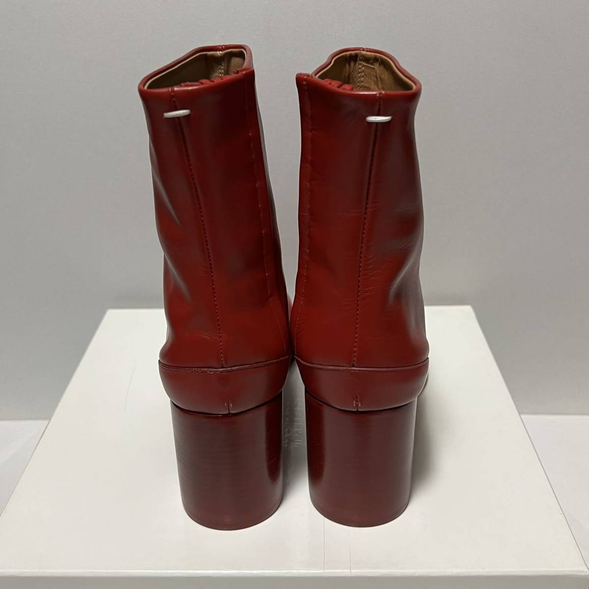 新品 Maison Margiela メゾンマルジェラ Tabi タビ 足袋 レザー 新品 Maison Margiela メゾンマルジェラ Tabi タビ 足袋 レザー