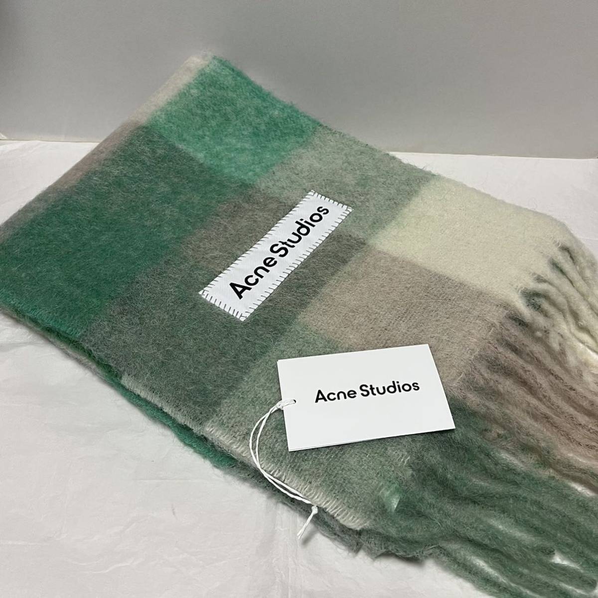 新品 Acne Studios アクネ ストゥディオズ チェック ウール 新品 Acne Studios アクネ ストゥディオズ チェック ウール