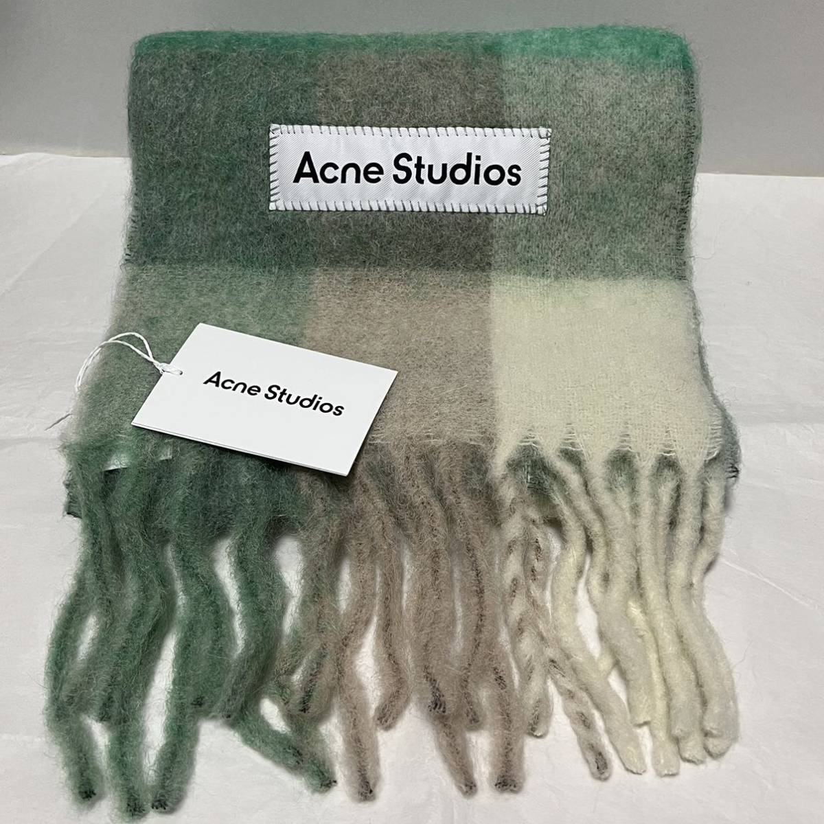 新品 Acne Studios アクネ ストゥディオズ チェック ウール 新品 Acne Studios アクネ ストゥディオズ チェック ウール