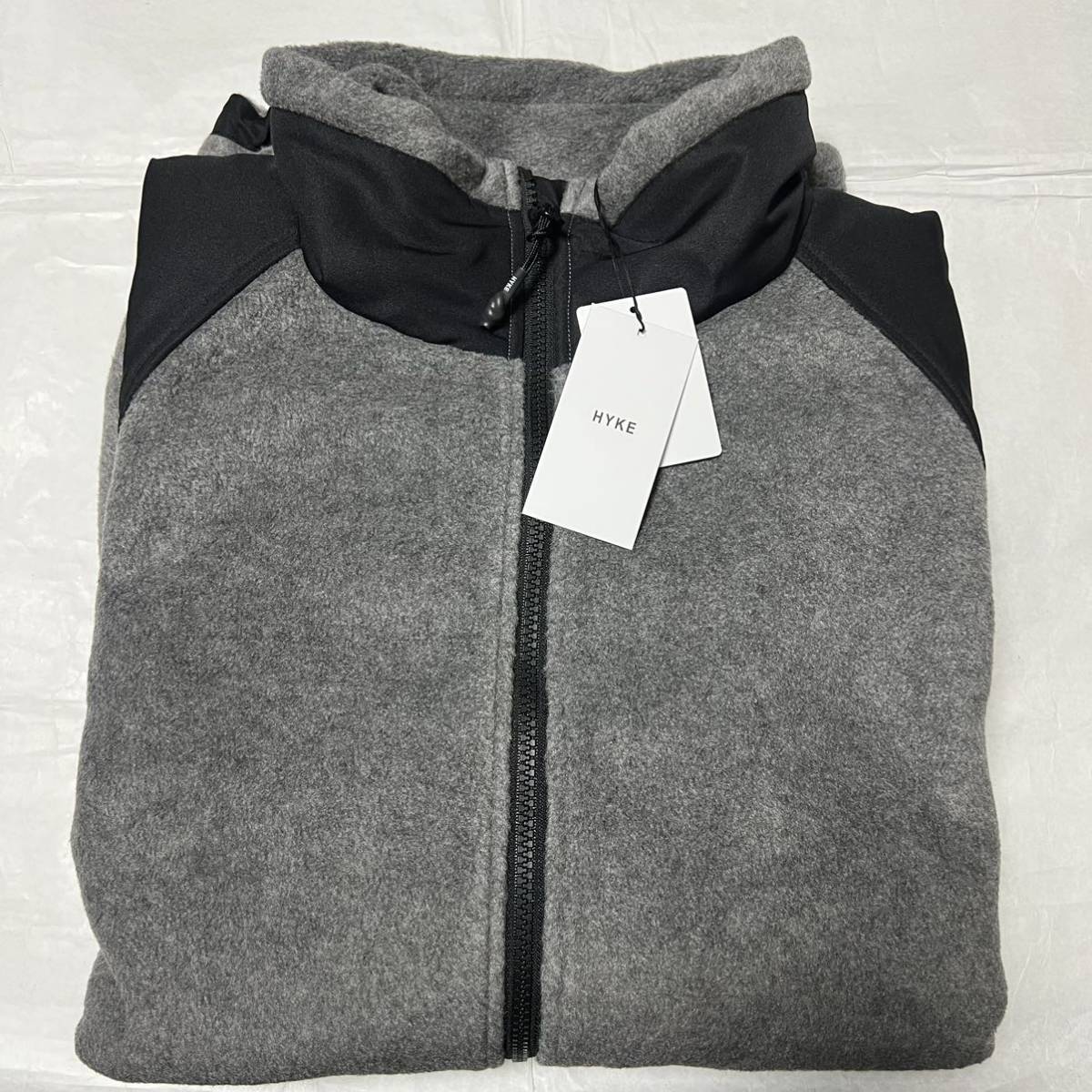新品 HYKE ハイク FLEECE JACKET フリース ジャケット 2023AW 新品 HYKE ハイク FLEECE JACKET フリース ジャケット 2023AW