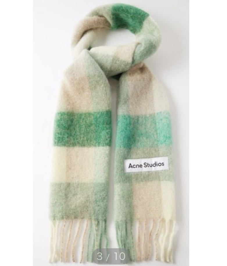 新品 Acne Studios アクネ ストゥディオズ チェック ウール 新品 Acne Studios アクネ ストゥディオズ チェック ウール