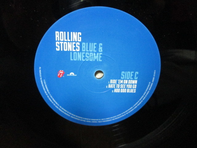 original made in France Blue & Lonesome 2LP(analog) The Rolling Stones アナログレコード vinyl_画像10