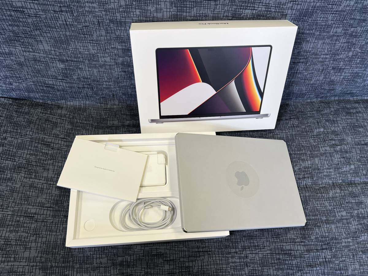 M1Pro搭載2021年モデル！Apple MacBook Pro 14 M1 Pro RAM16G SSD1T 14.2Liquid Retina XDR OS14 Sonoma スペースグレイ_画像1