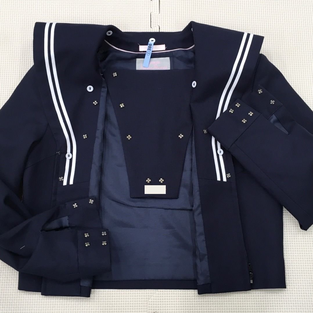 A409/A 愛知県 女子制服3点 /校名不明/160A/W63/セーラー A409/A 愛知県 女子制服3点 /校名不明/160A/W63/セーラー