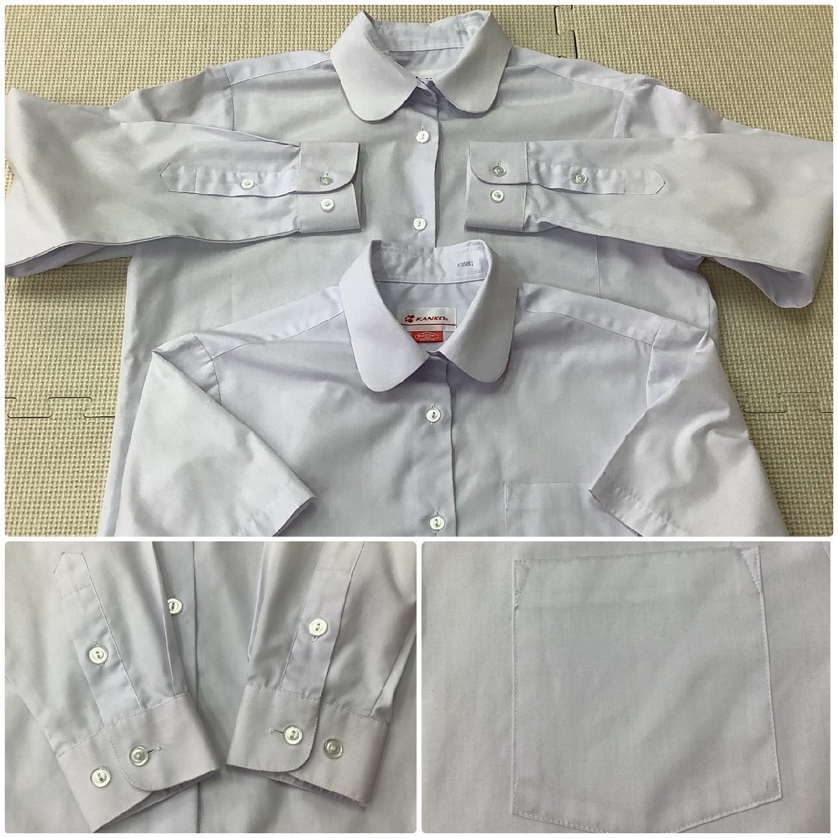 I236/Y(中古)山形県 上山明新館高校 女子制服7点 /校章/13-1/ I236/Y(中古)山形県 上山明新館高校 女子制服7点 /校章/13-1/