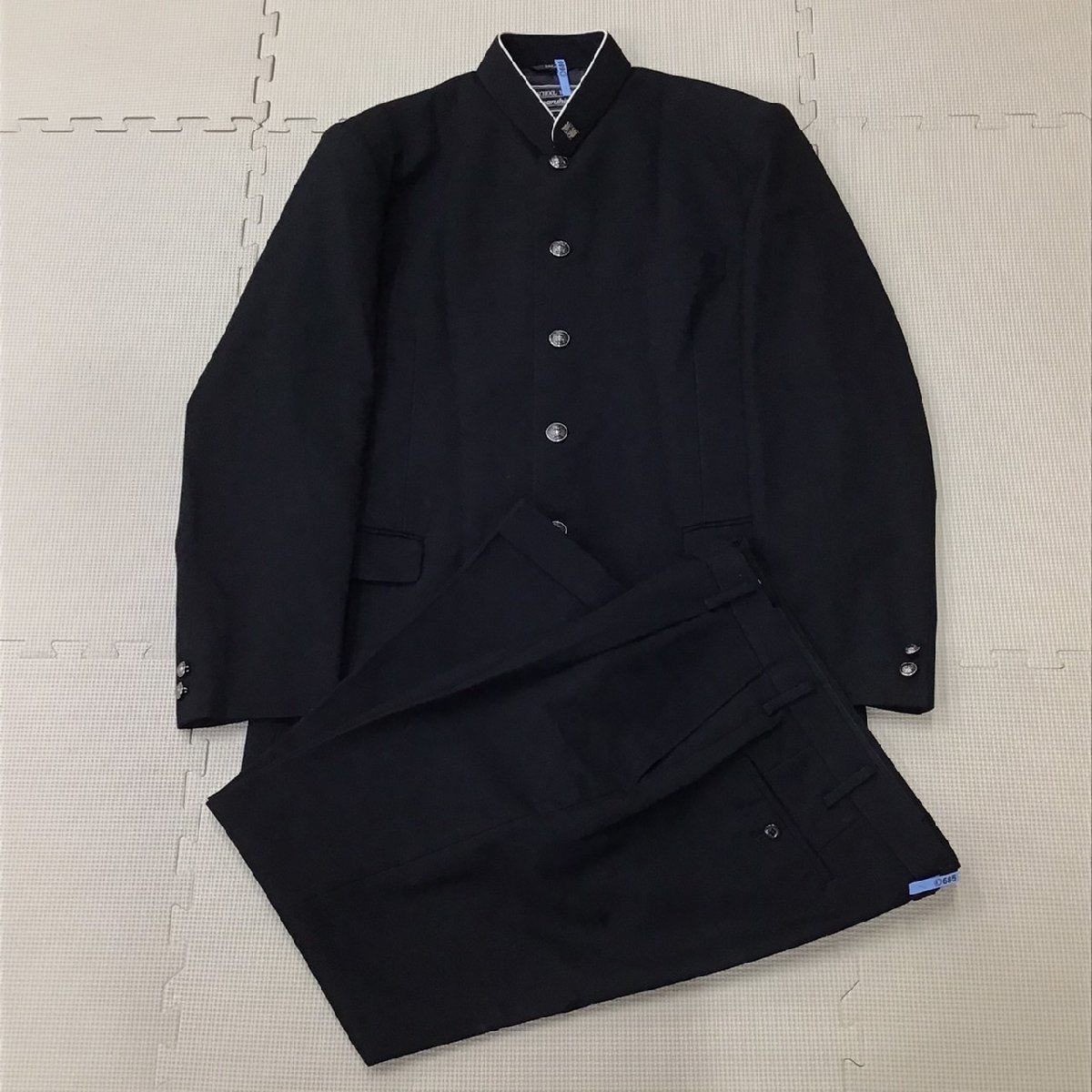 O367/L(中古)埼玉県 川越東高校 男子制服2点 /Cランク/180A/W76 O367/L(中古)埼玉県 川越東高校 男子制服2点 /Cランク/180A/W76