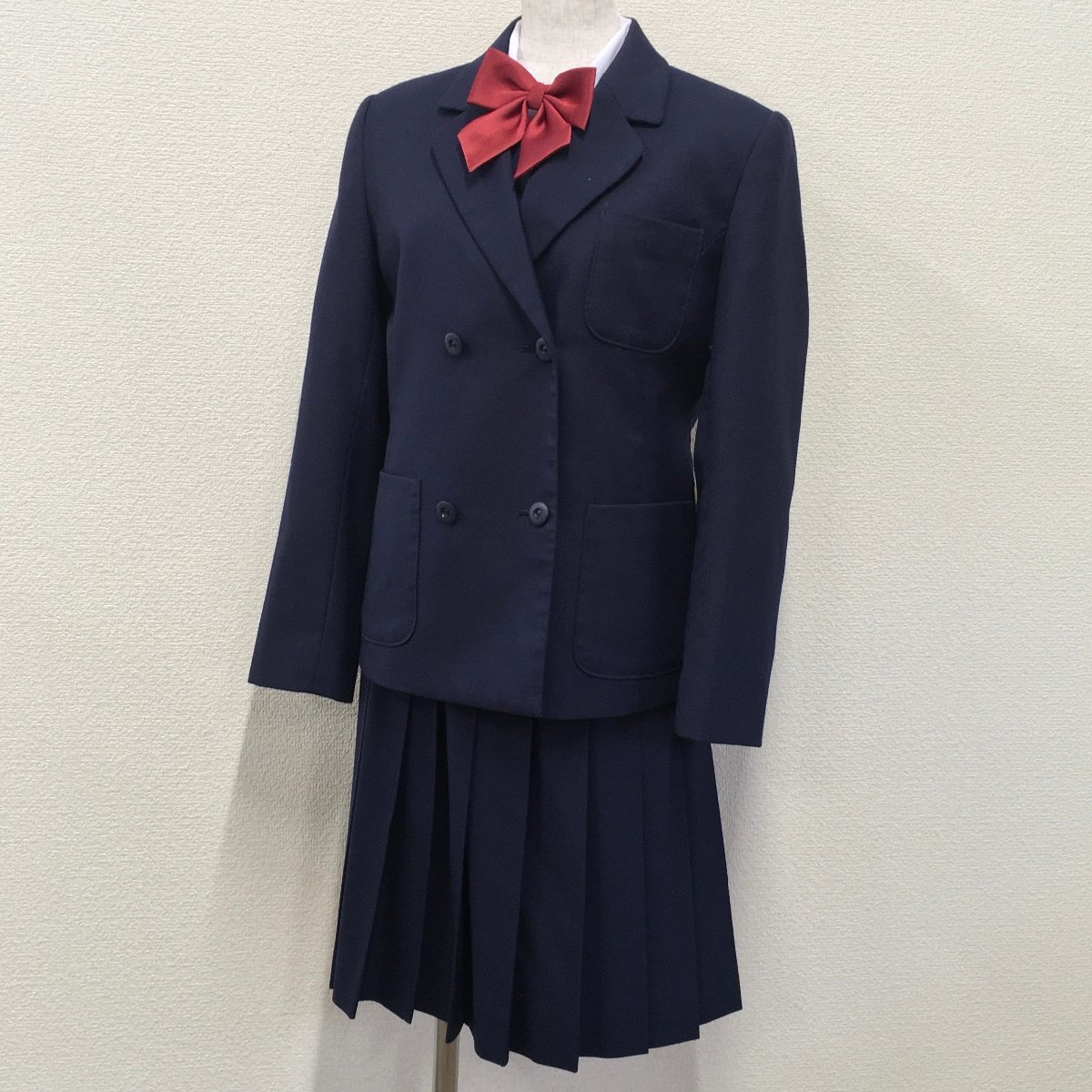 AT432-1(中古)栃木県 宇都宮商業高校(旧制服) 4点セット /M/L AT432-1(中古)栃木県 宇都宮商業高校(旧制服) 4点セット /M/L
