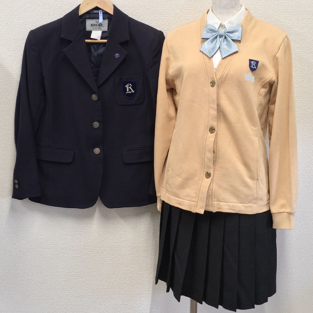 A369/A(中古)愛知県 愛知啓成高校 女子制服6点 /旧制服/校章付/ A369/A(中古)愛知県 愛知啓成高校 女子制服6点 /旧制服/校章付/