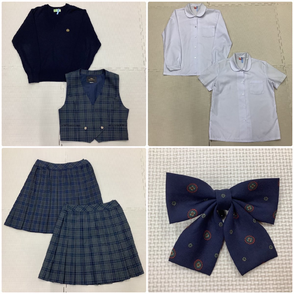 I274/Y(中古)山形県 上山明新館高校 女子制服8点 /11-1/L/W69/丈 I274/Y(中古)山形県 上山明新館高校 女子制服8点 /11-1/L/W69/丈
