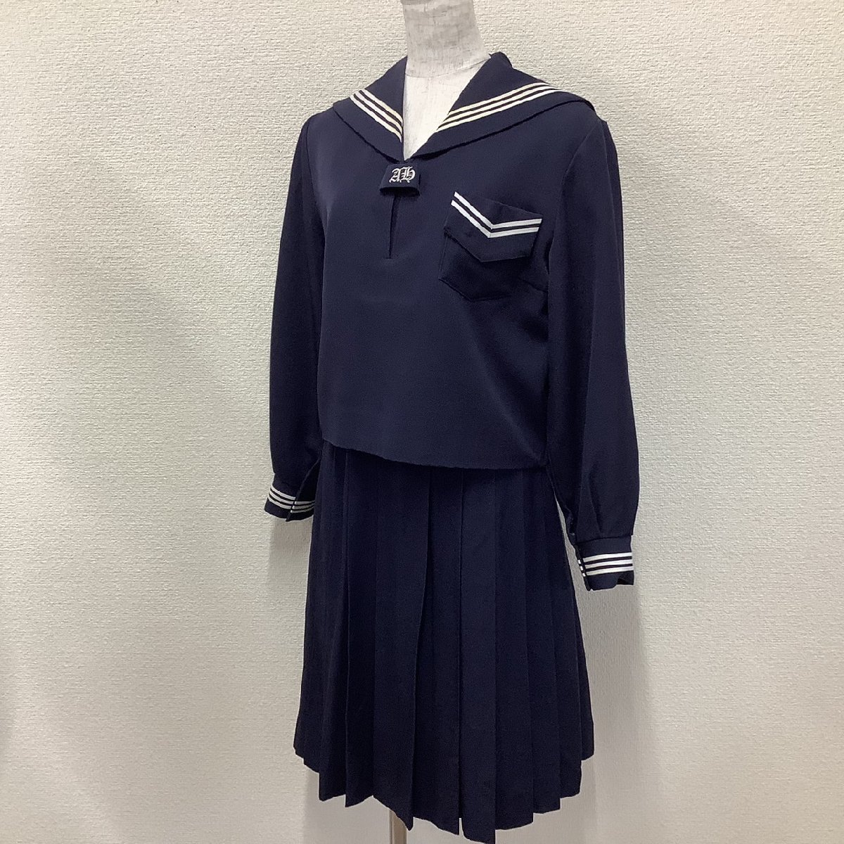 UT175-4 (中古) 福島県 郡山萌世高校 4点セット /M/W63/ブレザー UT175-4 (中古) 福島県 郡山萌世高校 4点セット /M/W63/ブレザー