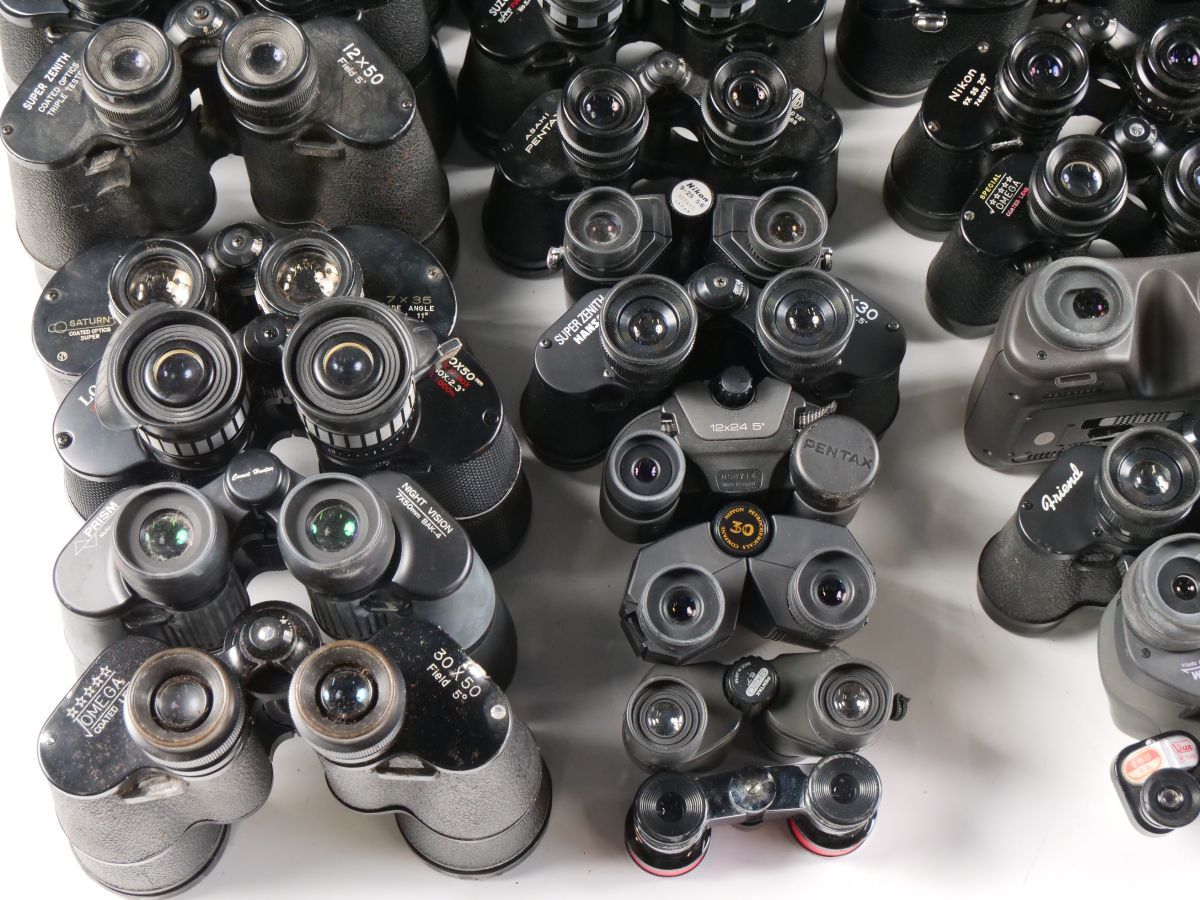 79 Nikon PENTAX OLYMPUS MINOLTA VIXEN 他 双眼鏡 まとめ まとめて 大量セット 4個口_画像4