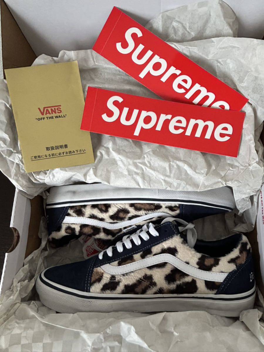 その他 Supreme/Vans Leopard Old Skool Navy 28.5cm