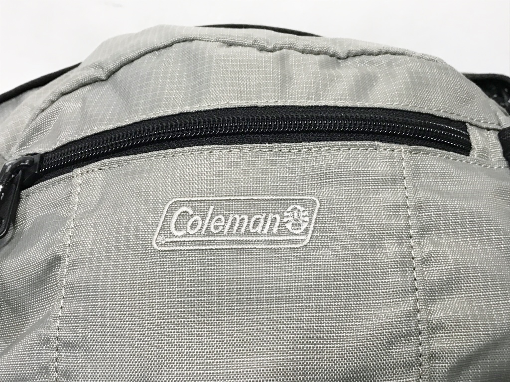 Coleman コールマン 2WAYウエストバッグ グレー/ブラック ショルダーバッグ 鞄の画像5