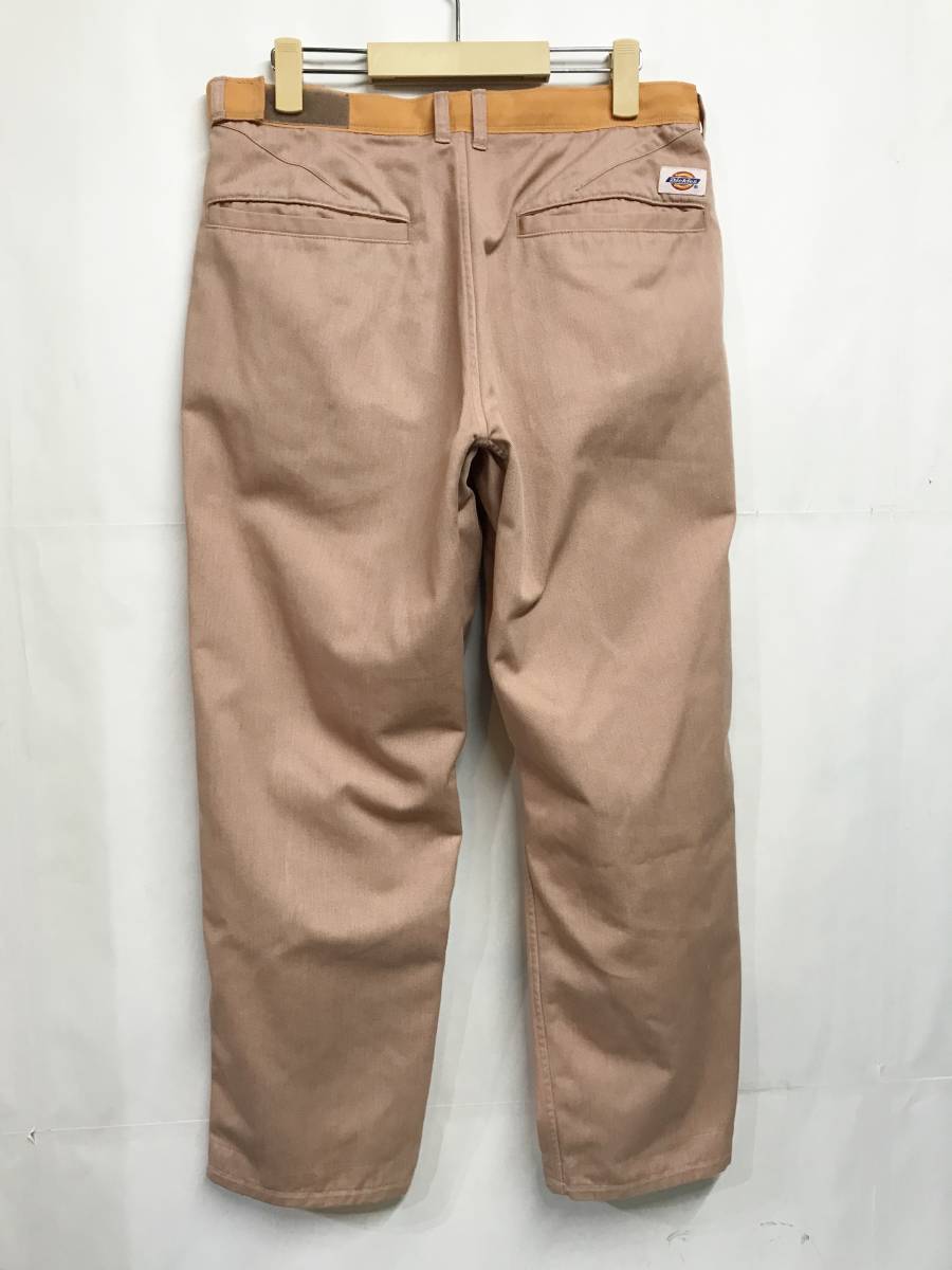 Mサイズ◆BAL x DICKIES VELCRO WORK PANT バル ディッキーズ ベルクロ 2タック ワークパンツ S.Pink_画像4