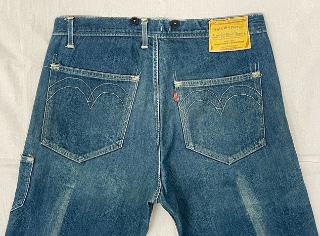 クロアチア製 2003AW リーバイスレッド LEVI'S RED ホールデン HOLDEN ワークデザイン ペインター デニム 表記32x32 [k-0197]_画像10