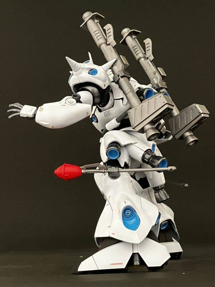 改修塗装済み完成品　MG 1/100 MS-18E シン・マツナガ専用ケンプファー (機動戦士ガンダム0080 ポケットの中の戦争)_画像5