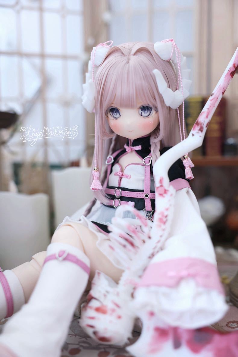 BJDドール用角パーツ MDD/kumako/DD/SDサイズ通用 全2色 1/3サイズ 撮影道具 アクセサリー 球体関節人形 doll_長いタイプ