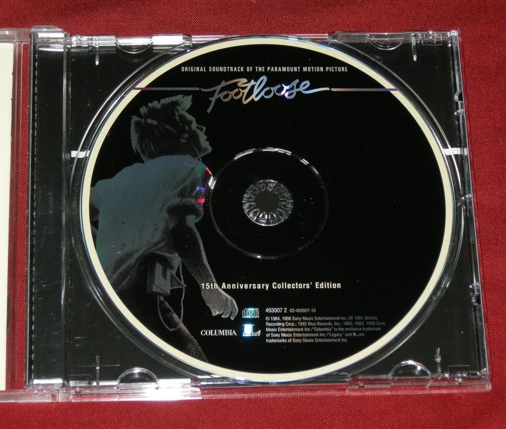 フットルース　　サウンドトラック◆洋楽定盤80年代◆輸入盤　帯付き　CD◆中古品_画像5