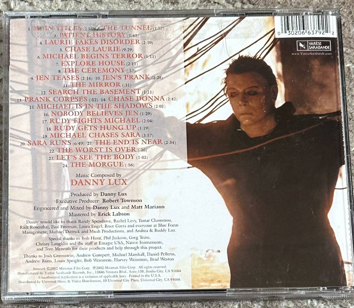 廃盤最安　CD　HALLOWEEN RESURRECTION ORIGINAL MOTION PICTURE SOUNDTRACK_画像3