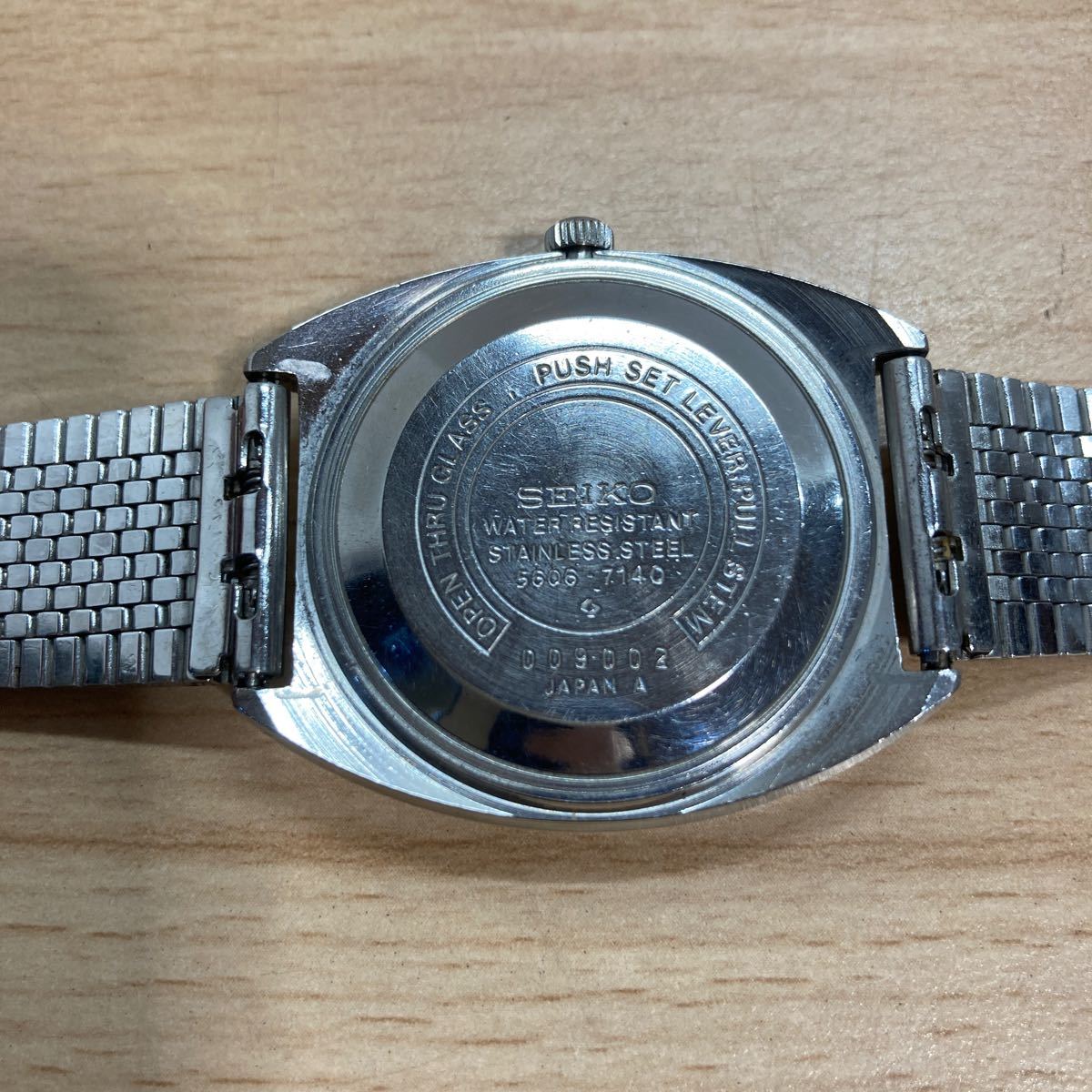 SEIKO セイコー ロードマチック LOADMATIC 5606-7140 25石 動作品 自動巻 腕時計 レトロ コレクション(4-3)21_画像6