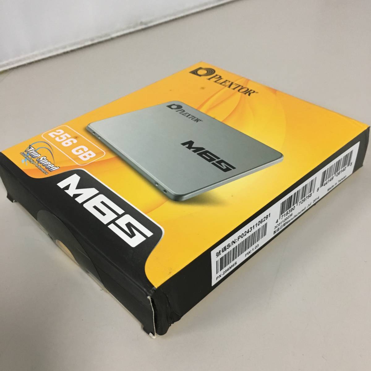 ●PLEXTOR PX-256M6S 256GB 2.5インチ SSD PC パソコン ハードディスク 正常100% 電源投入：3806回 使用時間：2983時間　【23/1210/01_画像5