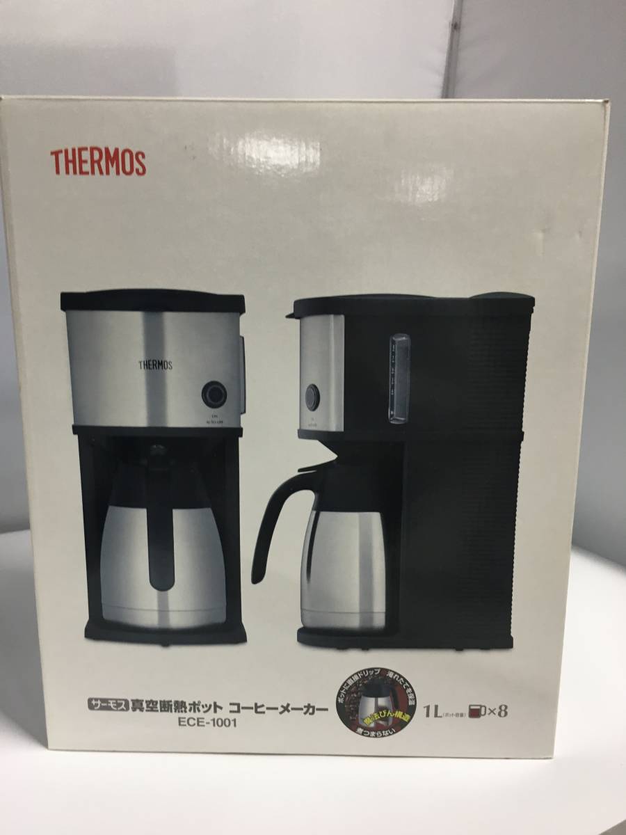 ●THERMOS 真空断熱ポット コーヒーメーカー 1L ECE-1001 サーモス　【23/1124/01_画像1