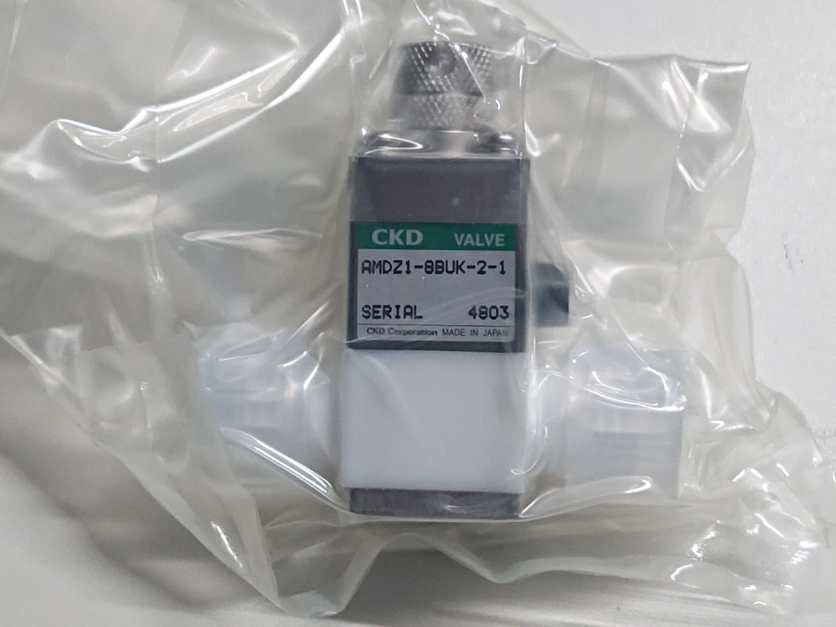 未使用品 CKD ケミカル用 エアオペレートバルブ AMDZ1-8BUK-2-1