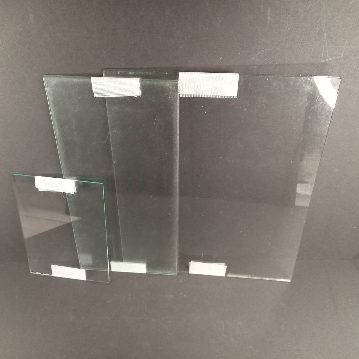 【AIKU-YA】板ガラス 透明ガラス 3サイズ 計5枚 厚さ2mmの画像2