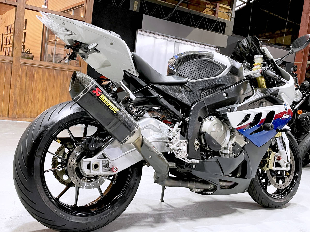 BMW S1000RR ★動画★ フルエキ/K-FACTORY製バックステップ/DTC/クイックシフター/ABS装備 4446_画像3