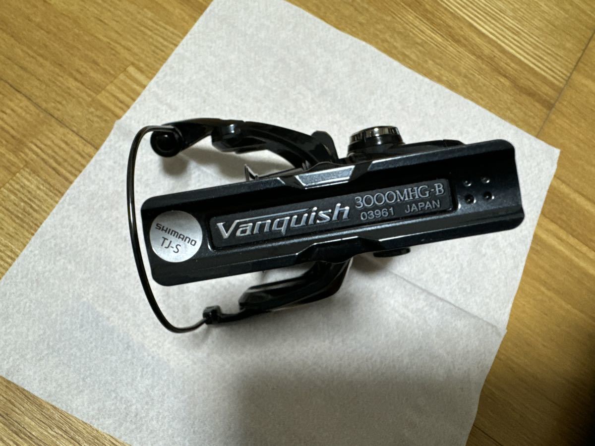 美品 SHIMANO 19 Vanquish 3000MHG フルベアリング仕様 ステラのバリアギアとピニオンギア換装済 ボディのみ　ヴァンキッシュ STELLA_画像3