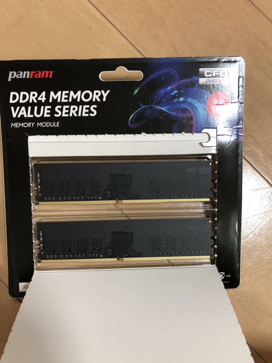 W4U3200PS-8G CFD Panram デスクトップPC用 メモリ DDR4-3200 (PC4-25600) 8GB×2枚 288pin DIMM_画像2