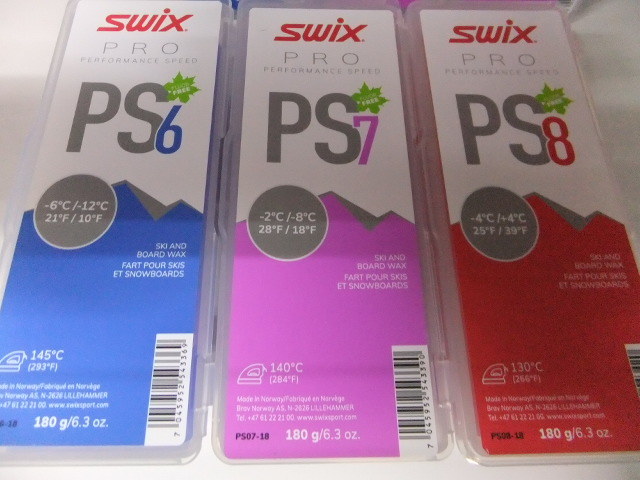 40%OFF！★SWIX-スィックス-2024★PRO Performance Speed PS180g*6本組*青x2/紫x3/赤x1*おまけ付_画像2