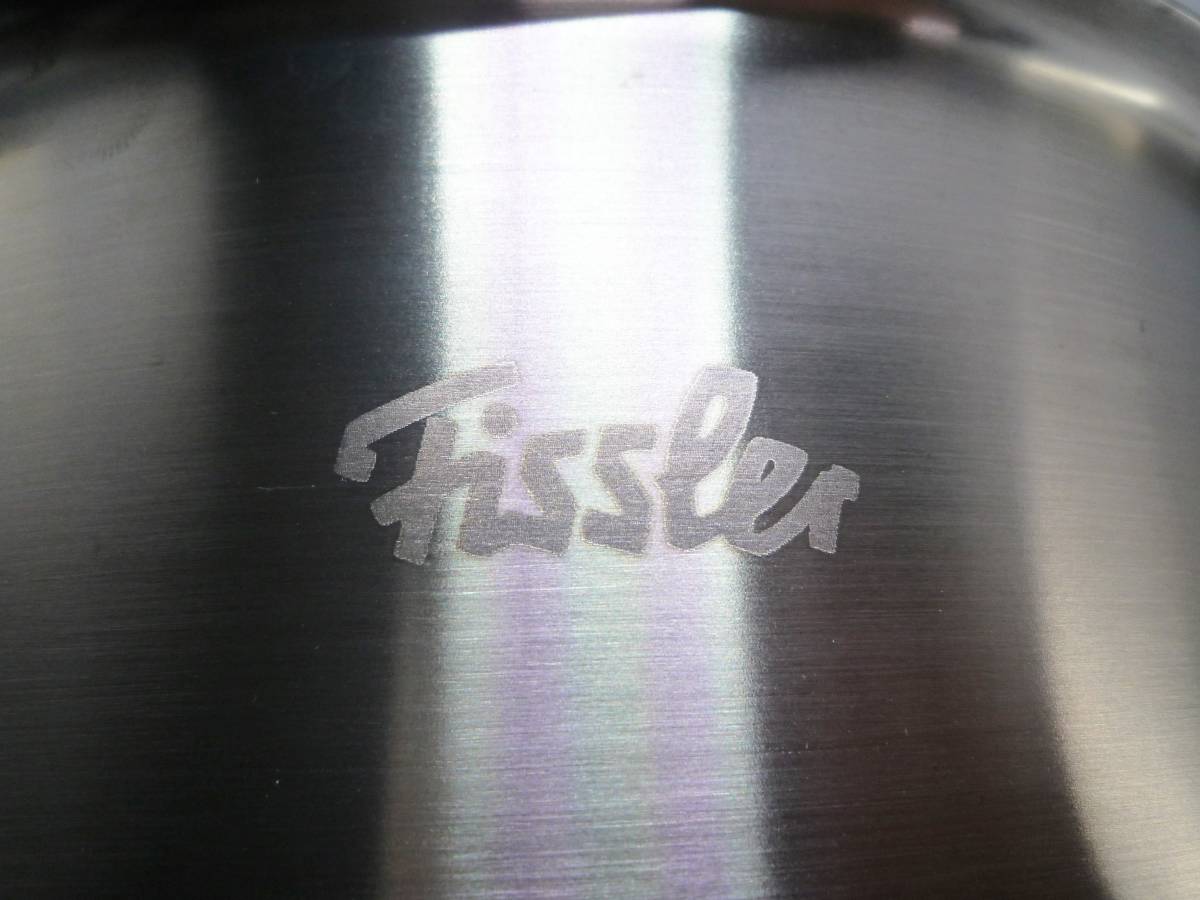 １円～セール N7120ta 美品 Fissler/フィスラー ステンレス 両手鍋 CookStar 18-10_画像4