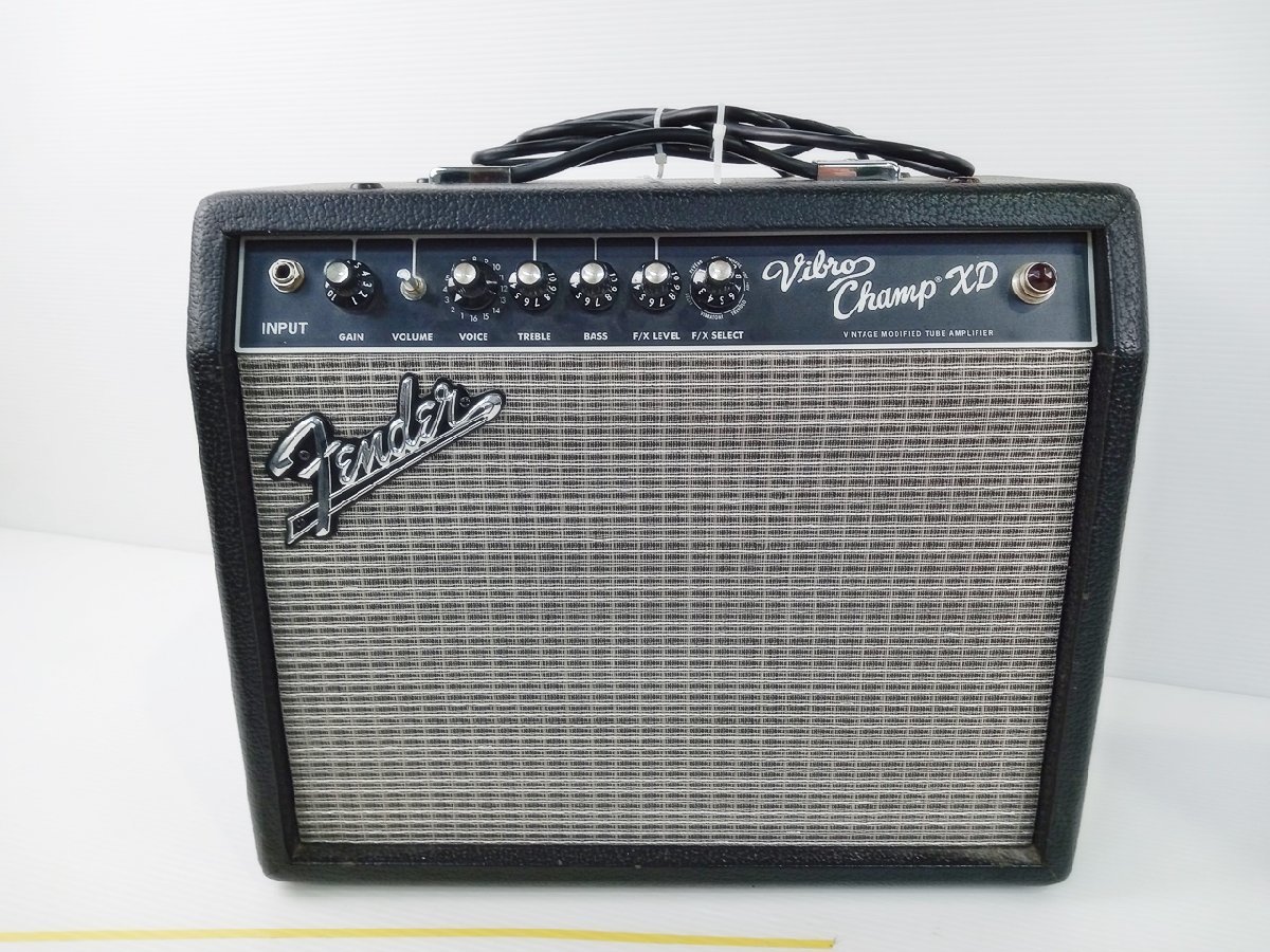 [7D-512-019-3] Fender フェンダー Vibro Champ XD アンプ 楽器周辺 本体のみ ジャンク_画像1