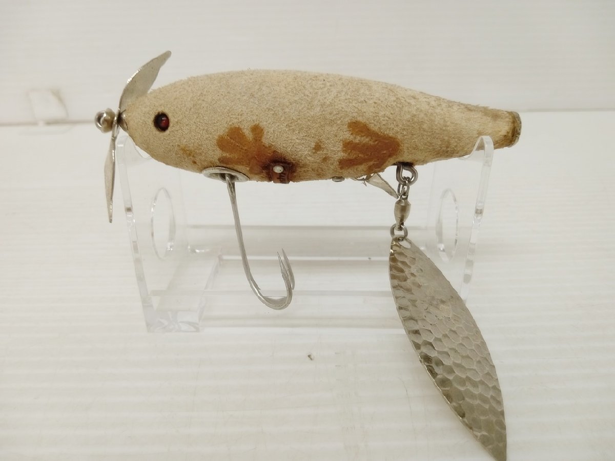 人気が高い [11B-512-078-1] 釣り用品 ルアー 痴虫 レザー 小さい海馬 中古 スイッシャー