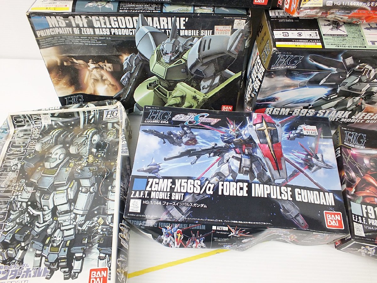 [BD-2-1] ガンダム プラモデル 15点セット まとめ売り 未確認 ジャンク シード ユニコーン M1 アストレイ 08小隊 ザク ズコック など_画像5