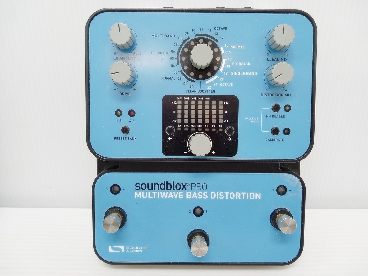 [7A-512-042-1] 楽器周辺 SOURCE AUDIO ソースオーディオ SA141 Multiwave Bass Distortion Soundblox Pro 動作確認済 中古_画像2