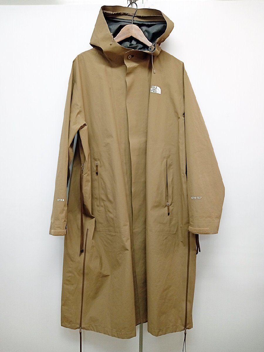 [12A-512-107-1] THE NORTH FACE x HYKE NPW683HY コート [L] ベージュ ノースフェイス ハイク GORE-TEX 国内正規品_画像1